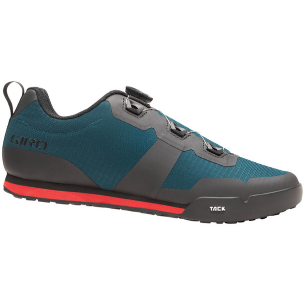 Giro Tracker Shoes Men harbor blue/bright red