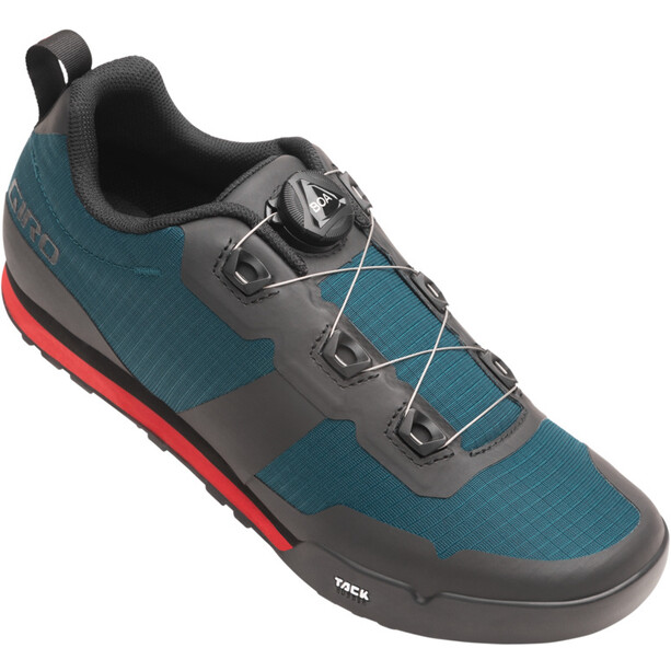 Giro Tracker Shoes Men harbor blue/bright red