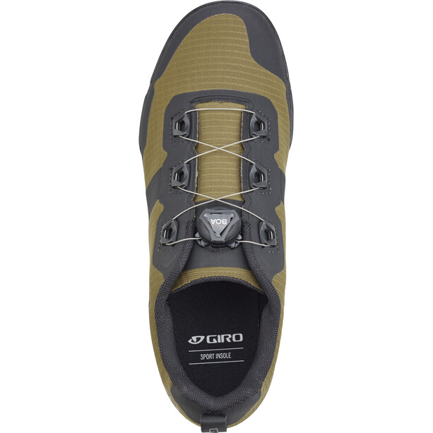 Giro Tracker Schuhe Herren oliv/grau