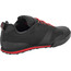 Giro Tracker Fastlace Schoenen Heren, zwart/rood