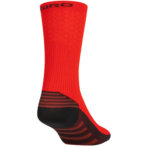 Giro HRC + Grip Socken rot