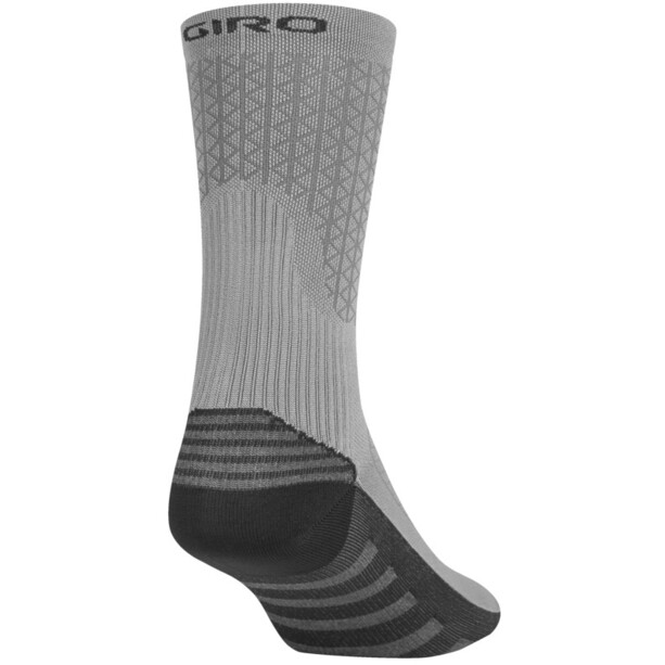 Giro HRC + Grip Socken grau/schwarz