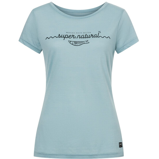 super.natural Sarda T-Shirt Damen blau
