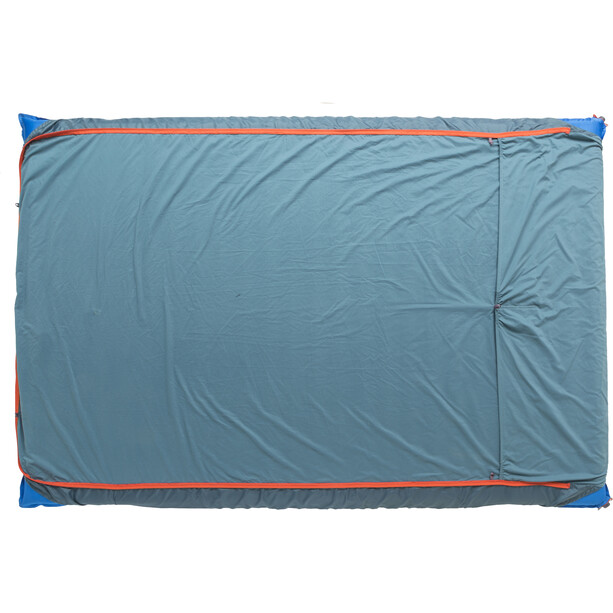 Big Agnes Camp Robber Bedroll 50" Double Wide tapestry/teal