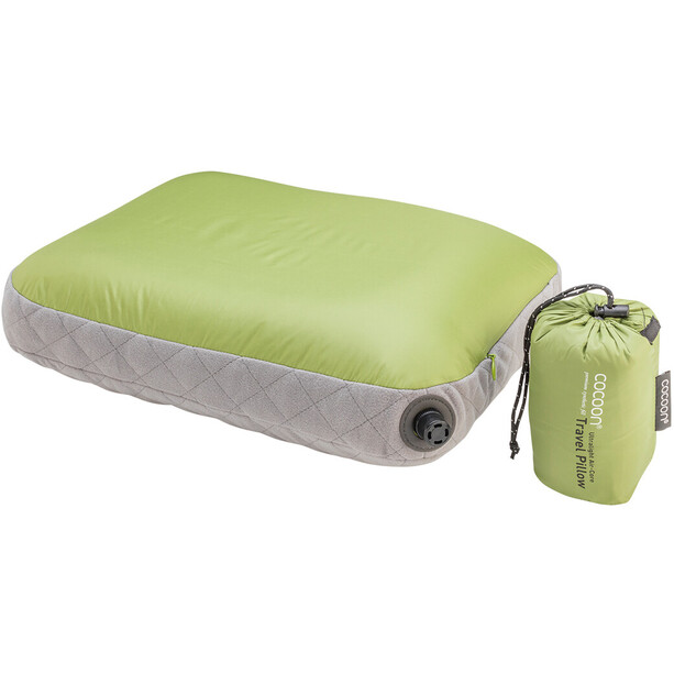Cocoon Air-Core Pillow Ultralight 35x45cm, verde/gris