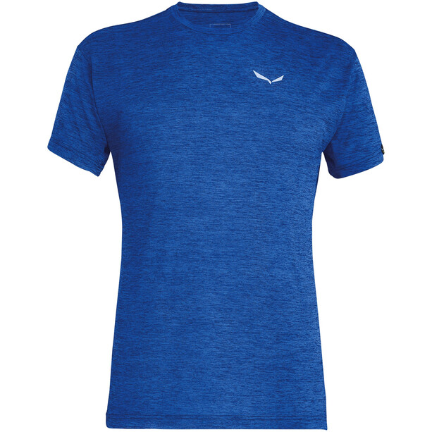 SALEWA Puez Melange Dry Koszulka z krótkim rękawem Mężczyźni, niebieski