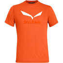 SALEWA Solidlogo Dry T-Shirt Heren, rood