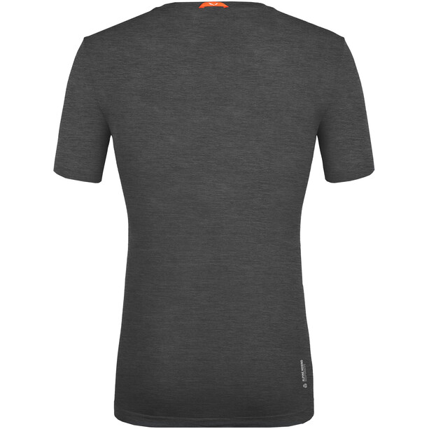 SALEWA Zebru Fresh Alpine Merino Responsive T-shirt Heren, grijs