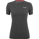 SALEWA Zebru Fresh Alpine Merino Responsive T-shirt manches courtes Femme, gris