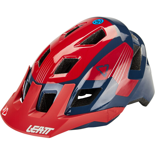 Leatt MTB All Mountain 1.0 Casque Adolescents, rouge