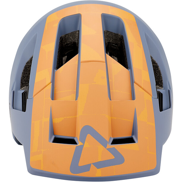 Leatt MTB All Mountain 4.0 Helm, oranje/blauw