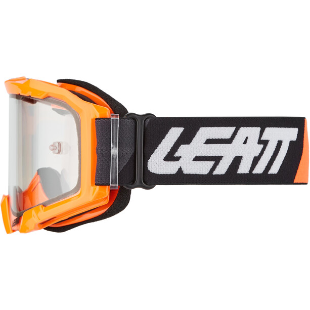 Leatt Velocity 4.5 Lunettes de protection avec verres antibuée, orange
