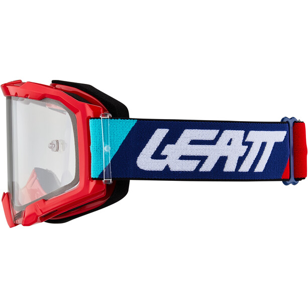 Leatt Velocity 4.5 Lunettes de protection avec verres antibuée, rouge