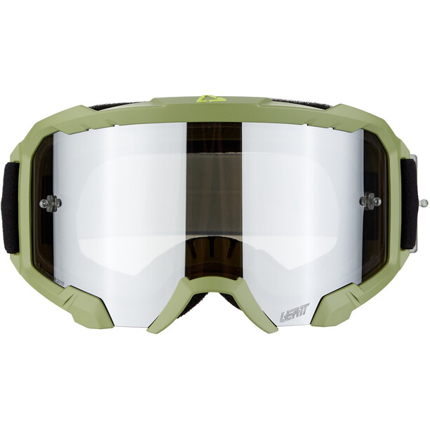 Leatt Velocity 4.5 Iriz Goggles with Anti-Fog Lens cactus platinum UC