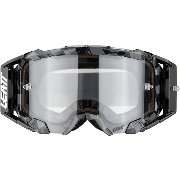 Leatt Velocity 5.5 Iriz Lunettes de protection avec lentille miroir antibuée, gris