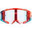 Leatt Velocity 5.5 Iriz Brille mit Verspiegeltem Anti-Fog Glas orange