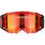 Leatt Velocity 5.5 Iriz Brille mit Verspiegeltem Anti-Fog Glas rot