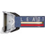 Leatt Velocity 6.5 Iriz Goggles met anti-condens lens, violet/zilver
