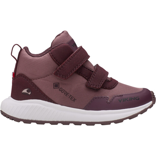 Viking Footwear Aery Track F GTX Mid-Cut Schuhe Kinder rot/weiß