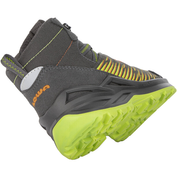 Lowa Zirrox GTX Mid Shoes Kids anthracite/flame