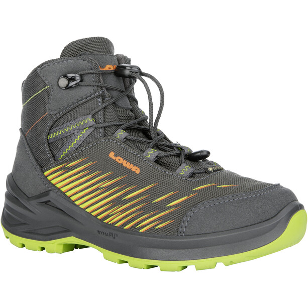 Lowa Zirrox GTX Mid Shoes Kids anthracite/flame