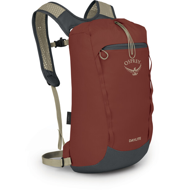 Osprey Daylite Cinch Pack, rouge/gris