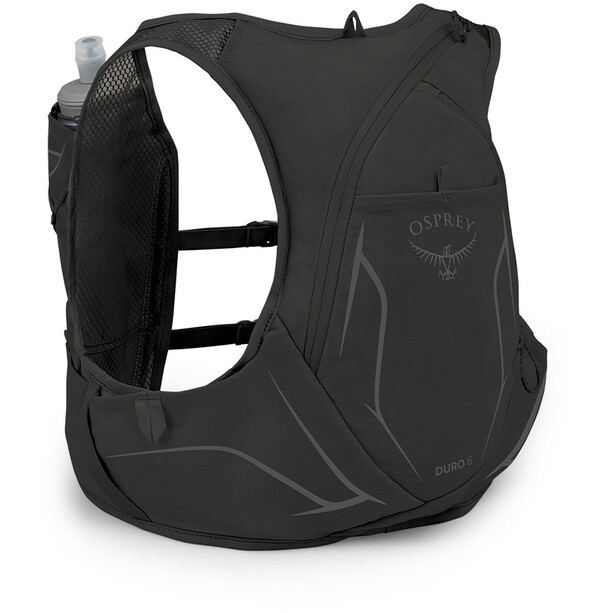 Osprey Duro 6 Hydration Backpack dark charcoal grey