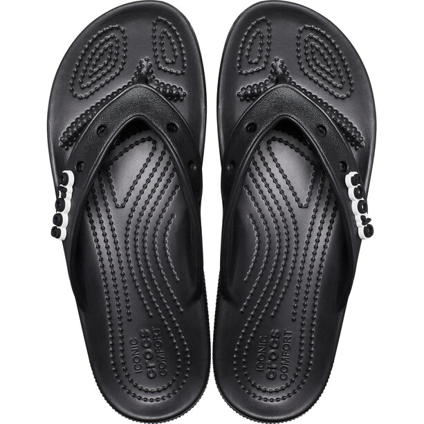 Crocs Classic Crocs Flip-Sandalen schwarz