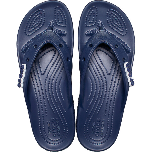 Crocs Classic Crocs Flip-Sandalen blau