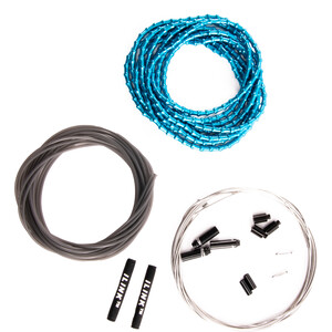 Alligator i-Link Mini Series Jeu câble de dérailleur 1800mm Ø4,3mm Shimano/SRAM, bleu