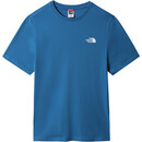 The North Face Simple Dome Kurzarm T-Shirt Herren blau