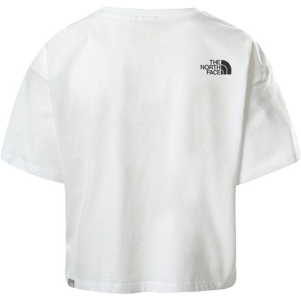The North Face Simple Dome Cropped Tee Damen weiß