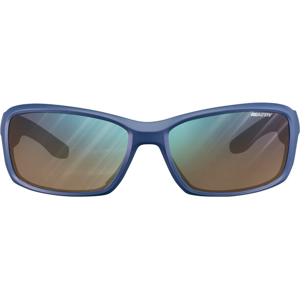 Julbo Run Reactive 2>4 Okulary przeciwsłoneczne Mężczyźni, niebieski/szary