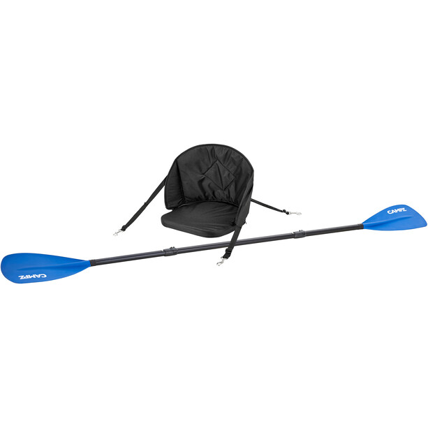 CAMPZ Universal Kayak Set for SUPs, musta
