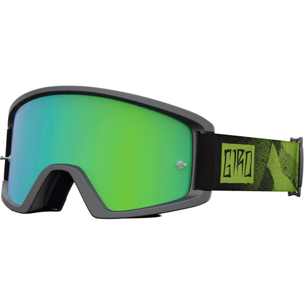 Giro Tazz MTB Goggles black/anodized lime/loden/clear