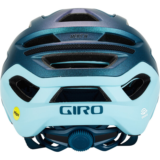 Giro Merit Spherical Kask Kobiety, niebieski
