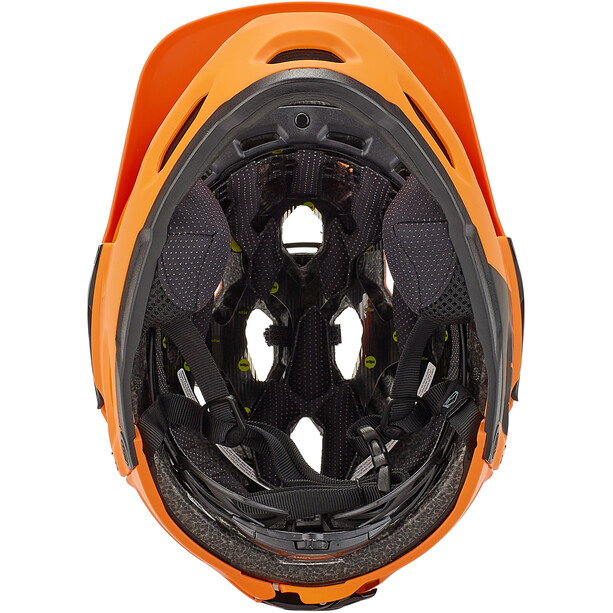Bell Super 3R MIPS Casco, arancione/nero