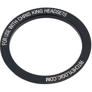 Ritchey Adapter voor 1 1/8" WCS Cross vorken/Chris King EC Headsets, zwart