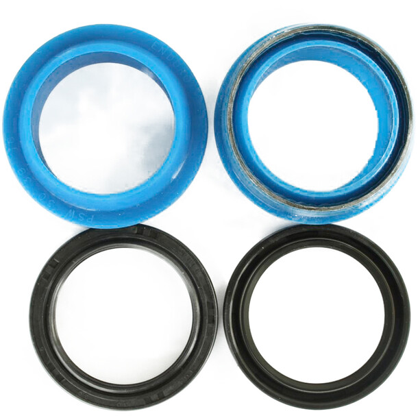 Enduro Bearings FK-6610 Kit joint pour Rockshox 30mm, bleu/noir