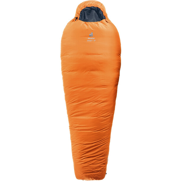 deuter Orbit -5° Sleeping Bag Long, naranja/azul