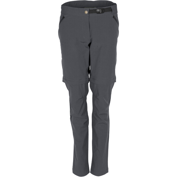 Pinewood Everyday Travel Zip-Off Trousers Women, gris