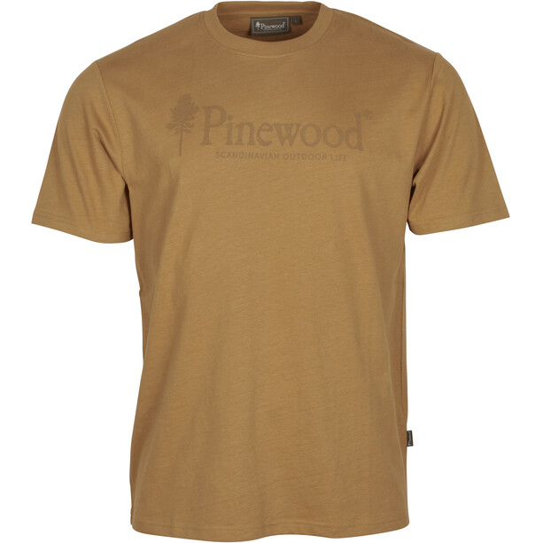Pinewood Outdoor Life T-Shirt Herren braun