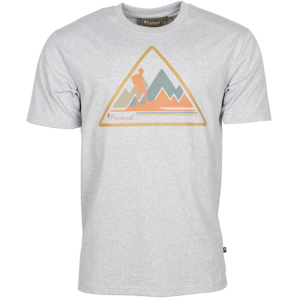 Pinewood Outdoor Trekker T-Shirt Herren grau
