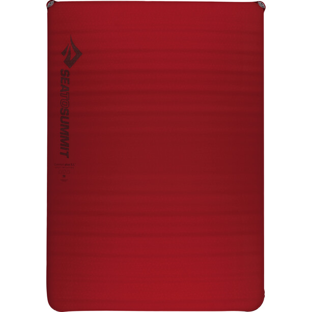 Sea to Summit Comfort Plus Self Inflating Mat Double Wide crimson
