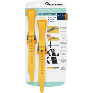 Sea to Summit Stretch-Loc 25 2 Pack 20x625mm yellow yellow