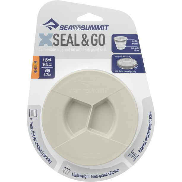 Sea to Summit X-Seal & Go Lebensmittelbehälter M beige