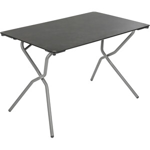 Lafuma Mobilier Rechteckiger Tisch 110x68cm grau grau