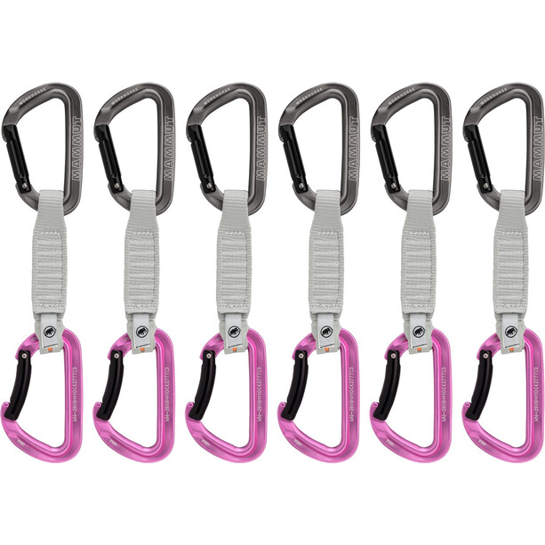 Mammut Workhorse Keylock Express-Sets 12cm 6-Pack grau/pink