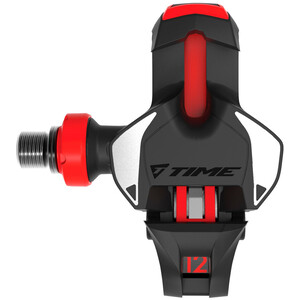 Time XPro 12 Road Pedals incl. ICLIC Cleats svart/röd svart/röd
