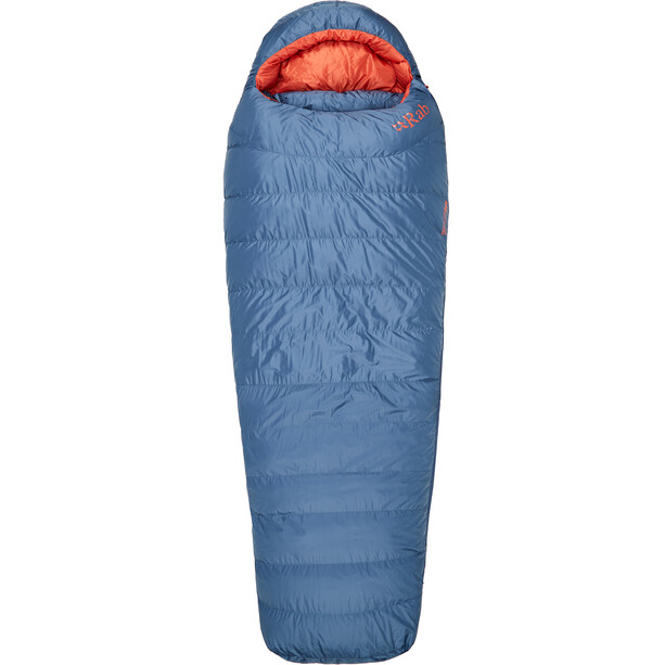 Rab Ascent 1100 Bolsa de dormir Normal Mujer, azul
